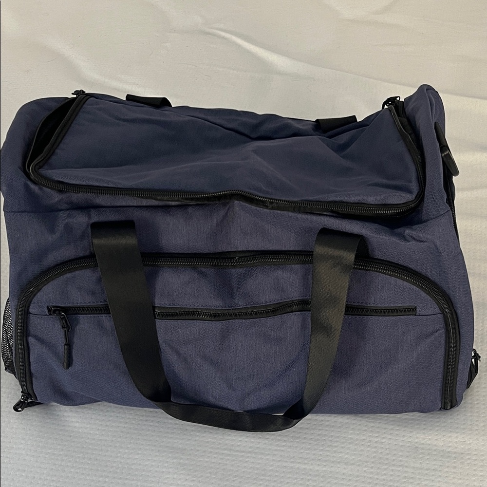 Navy Blue Duffel Bag